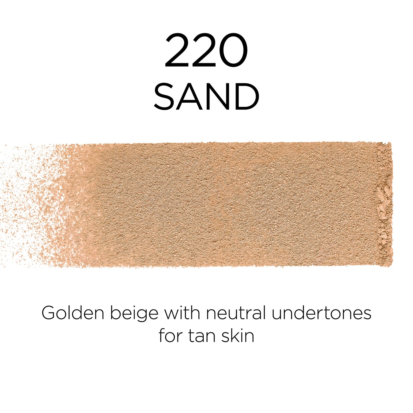 L'Oreal Paris Makeup Infallible Fresh Wear Foundation in a Powder, Up to 24H Wear, Waterproof, Sand, 0.31 oz. (Packaging May Vary)