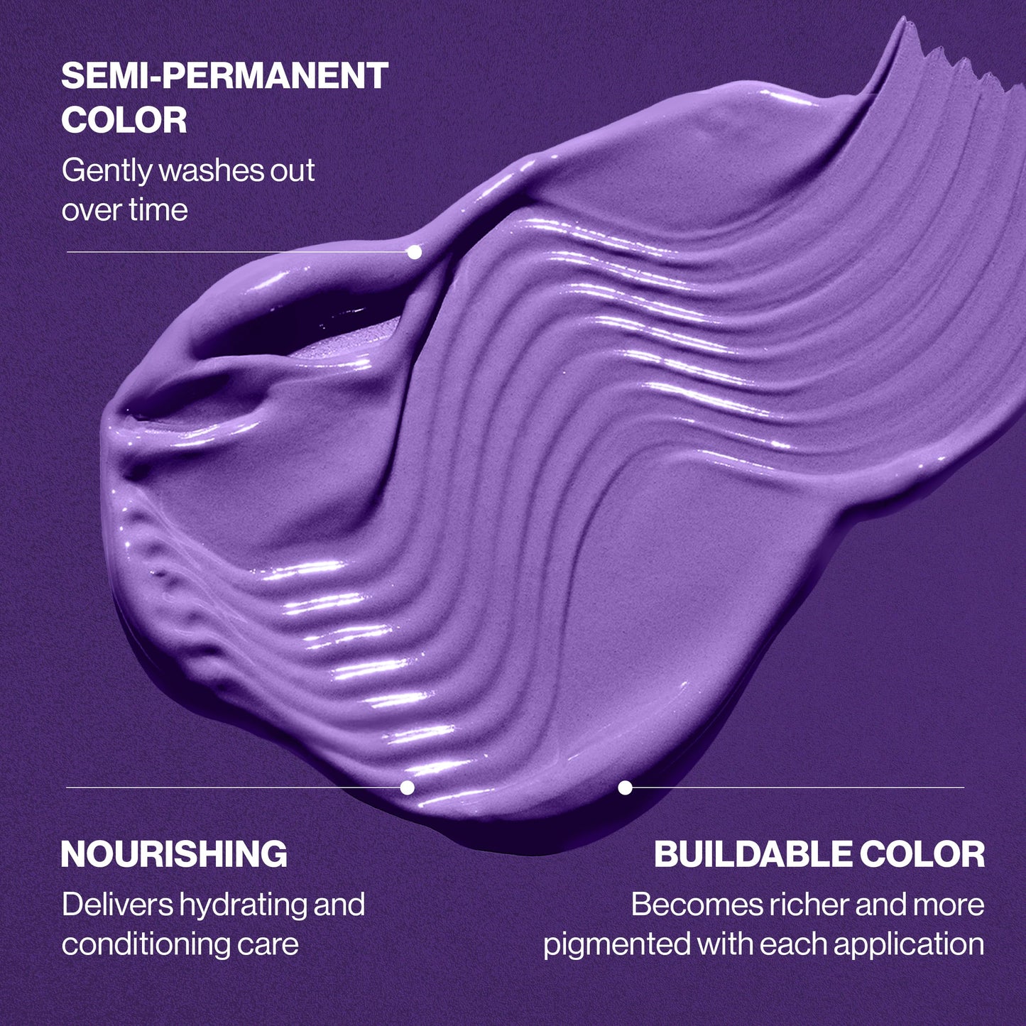 Keracolor Clenditioner PURPLE Hair Dye - Semi Permanent Hair Color Depositing Conditioner, Cruelty-free, 33.8 Fl. Oz.