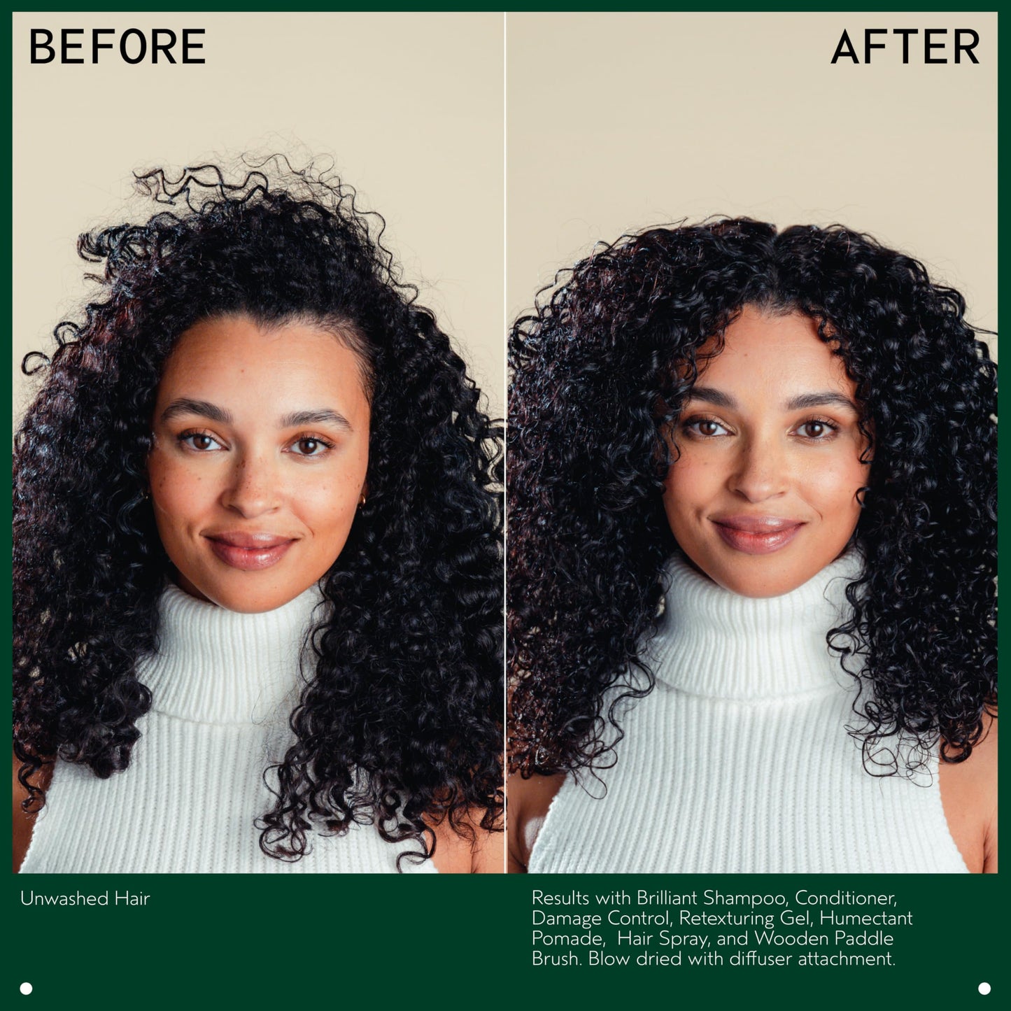 Aveda Brilliant Humectant Pomade | Enhances Curl | Adds Shine and Definition | for Wavy, Curly & Coily Hair Types | Jasmine, Rose, Clove Aroma | 2.5 Ounce