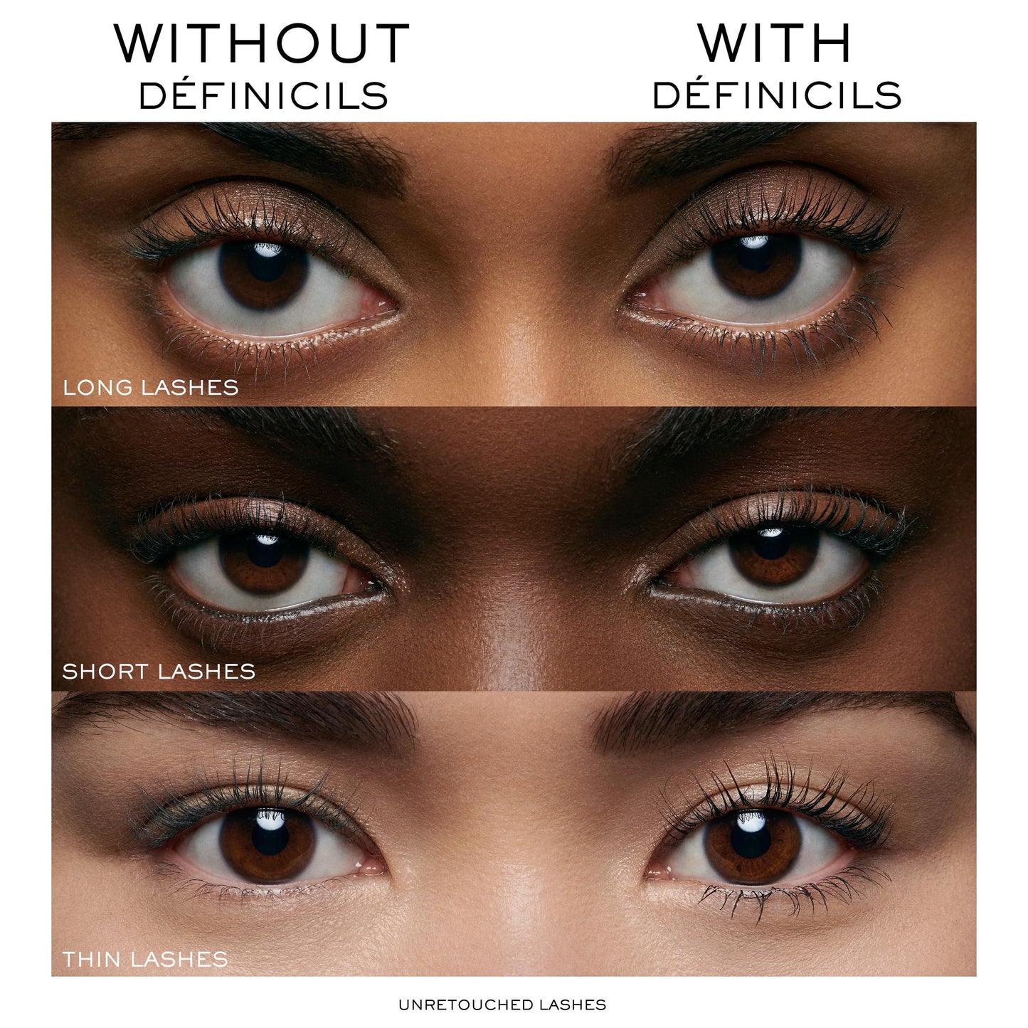 Lancôme Définicils Defining & Lengthening Black Mascara Duo - For Defined, Lengthened & Natural-Looking Lashes - Full Size & Travel Size Mascara Set