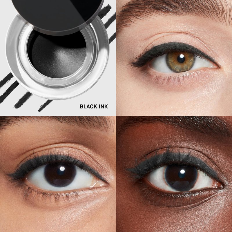 Bobbi Brown Long-Wear Gel Eyeliner | Precise Smudge-Proof & Waterproof Eyeliner for 8-Hour Wear, 0.1 Ounce, Black Ink
