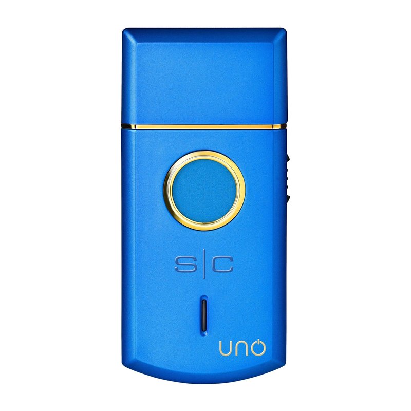 StyleCraft Uno Cordless Single Foil Shaver, Mini Travel Size, Portable, Gold Titanium Premium Head, Turbocharged Motor