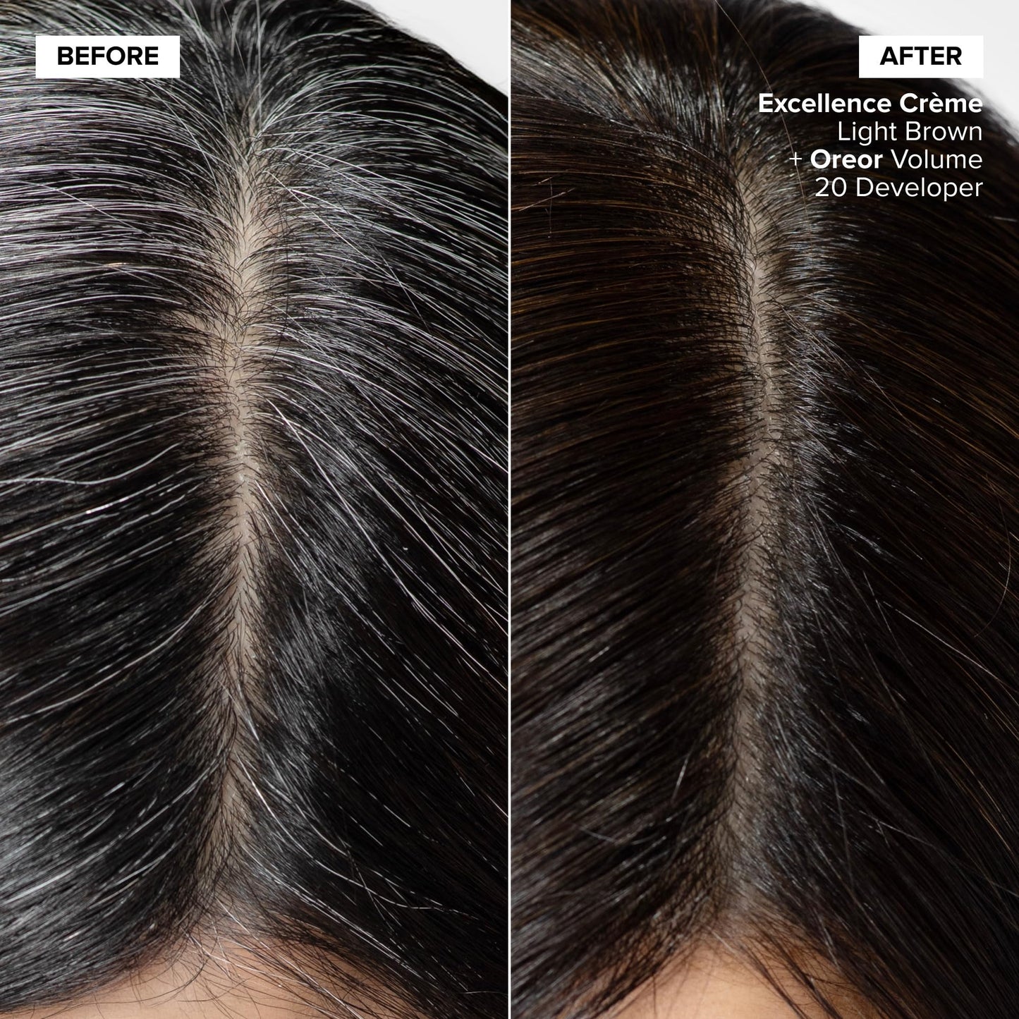 L'Oréal Technique Excellence Crème Permanent Hair Color - Long-Lasting Hair Dye, Rich Formula With No-Drip Application, Superb Gray Coverage, Dark Copper Brown