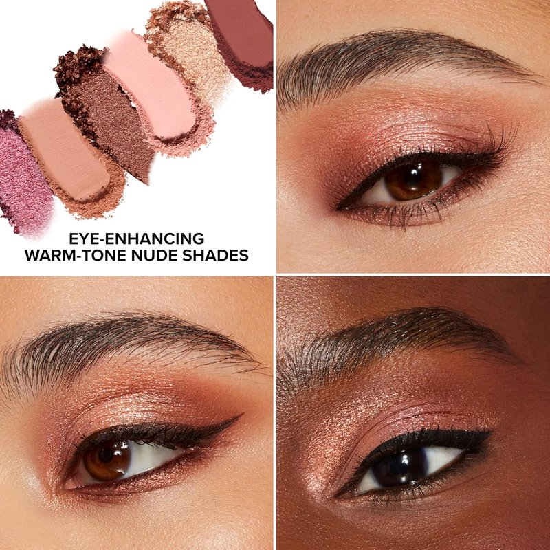 Too Faced Born This Way Mini Eye Shadow Palette - Natural Nudes, High Pigment Matte & Shimmer, 0.2 Ounce