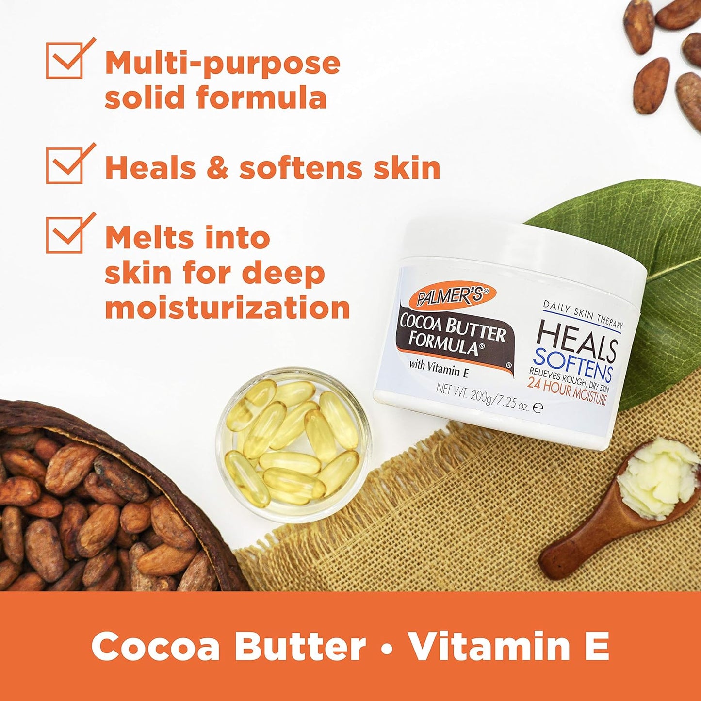 Cocoa Butter Formula Daily Skin Therapy - Moisturizing Swivel Stick with Vitamin E | 0.5 oz