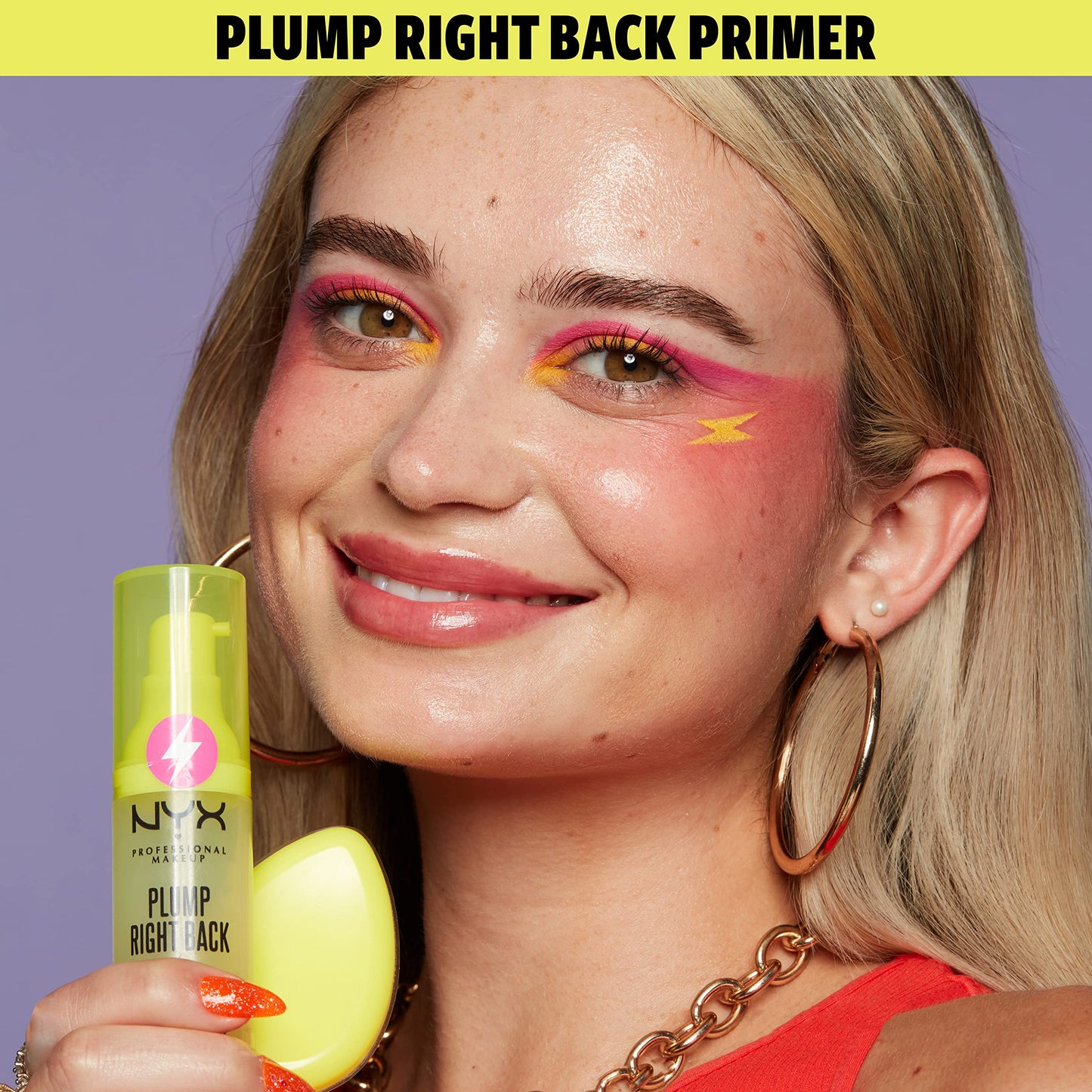 NYX PROFESSIONAL MAKEUP Plump Right Back Plumping Serum & Primer + Marshmellow Smoothing Primer (2-Pack Bundle)