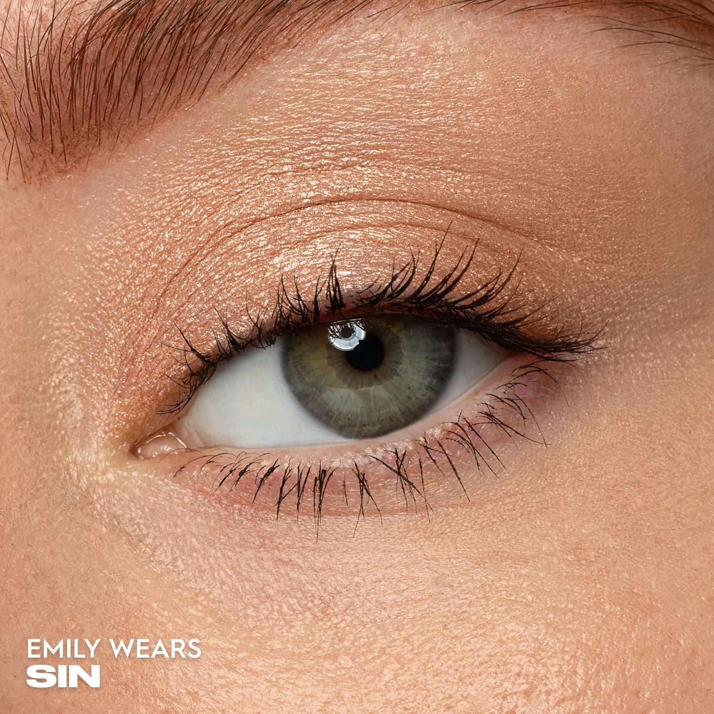 URBAN DECAY 24/7 Longwear Eyeshadow Single - High-Pigment Eye Shadow Compact, Smooth & Blendable Color, Up to 12HR Wear, Crease-free Makeup - Sin (champagne shimmer)