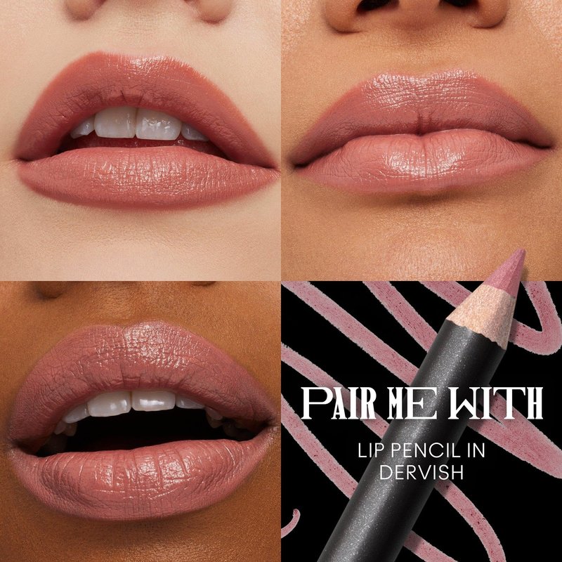 MAC M·A·Cximal Sleek Satin Lipstick, Modesty, 0.12 Ounces