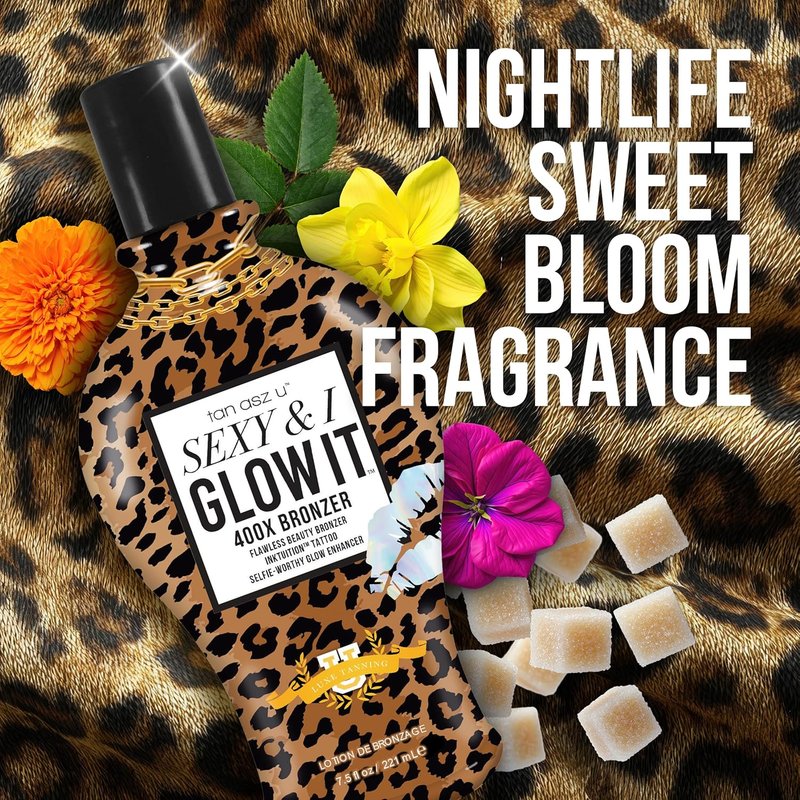 400X Bronzer - Sexy & I Glow It | 7.5oz Bottle for Radiant Skin