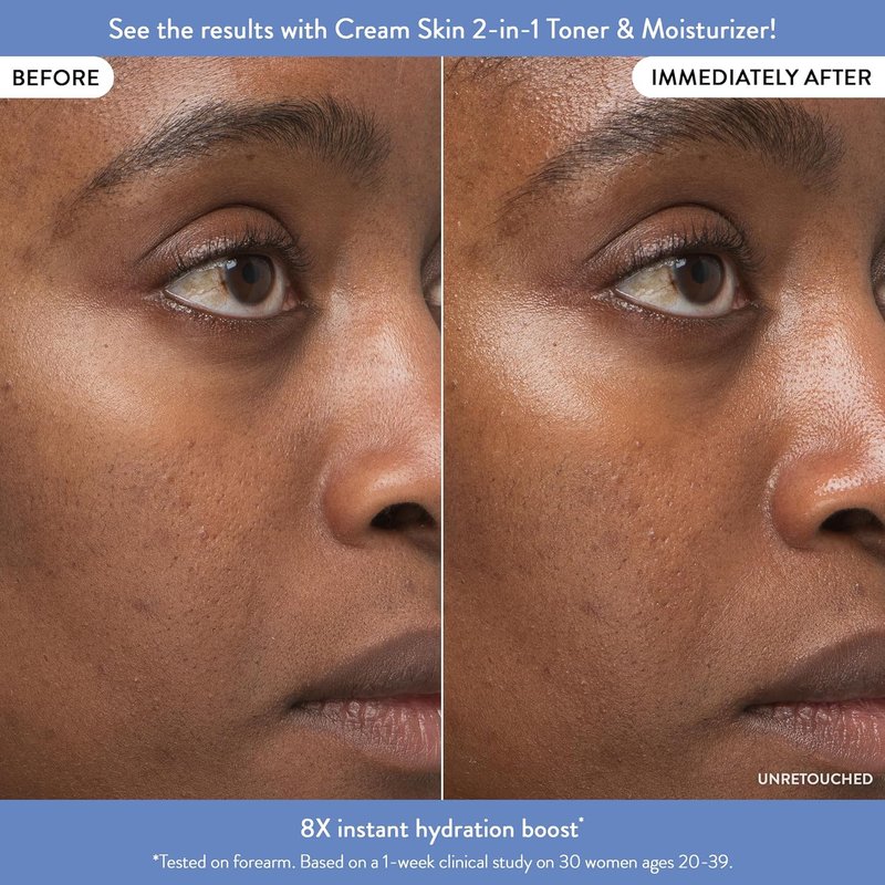 **LANEIGE Cream Skin Toner & Moisturizer - Hydrating Formula with Ceramides & Peptides | Boost Skin Barrier**