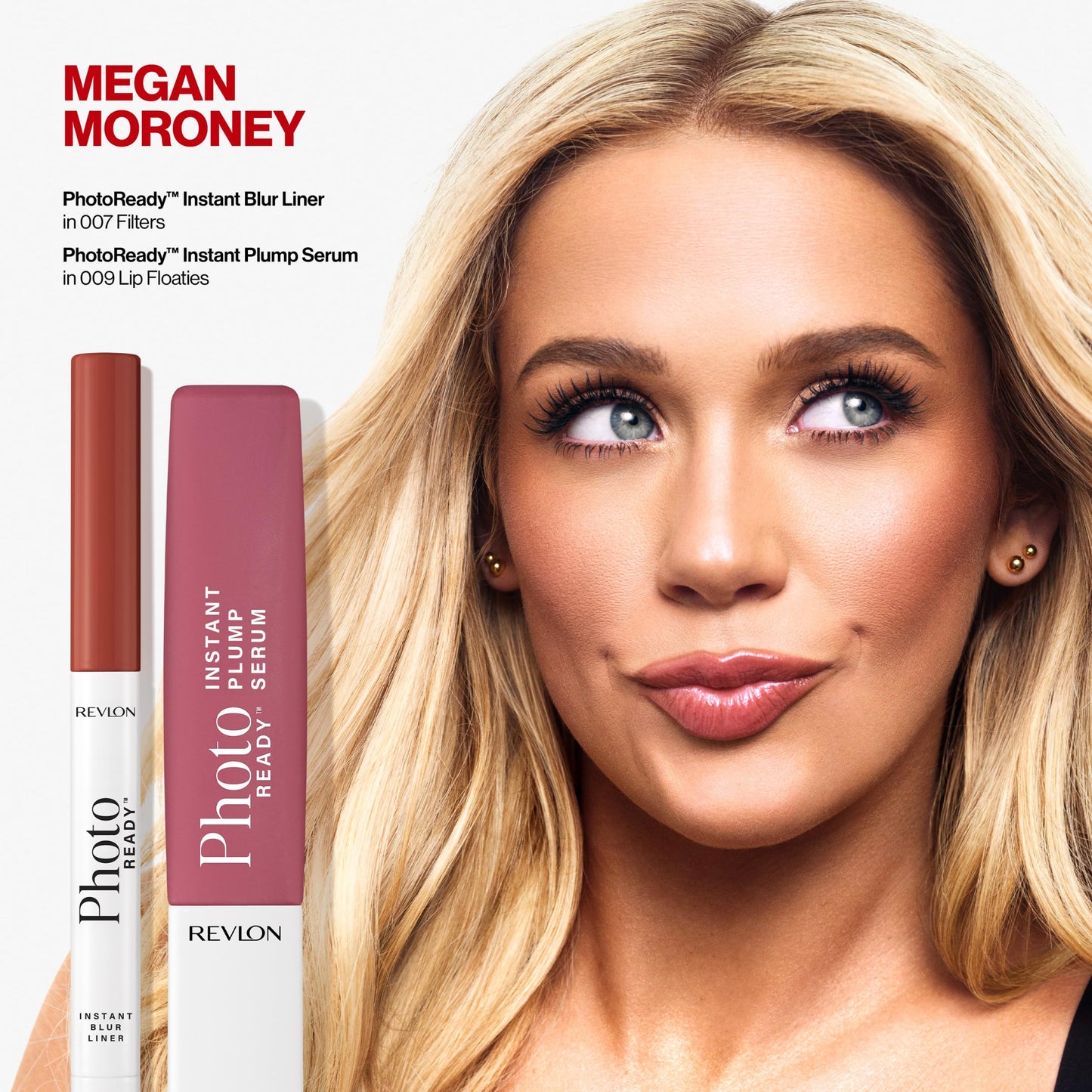 Revlon PhotoReady Instant Plump Serum, Plumping Lip Gloss with Tingling Sensation, Hydrating, Non-Sticky & High Shine Finish, 003 Magically Inflated, 0.25 fl oz