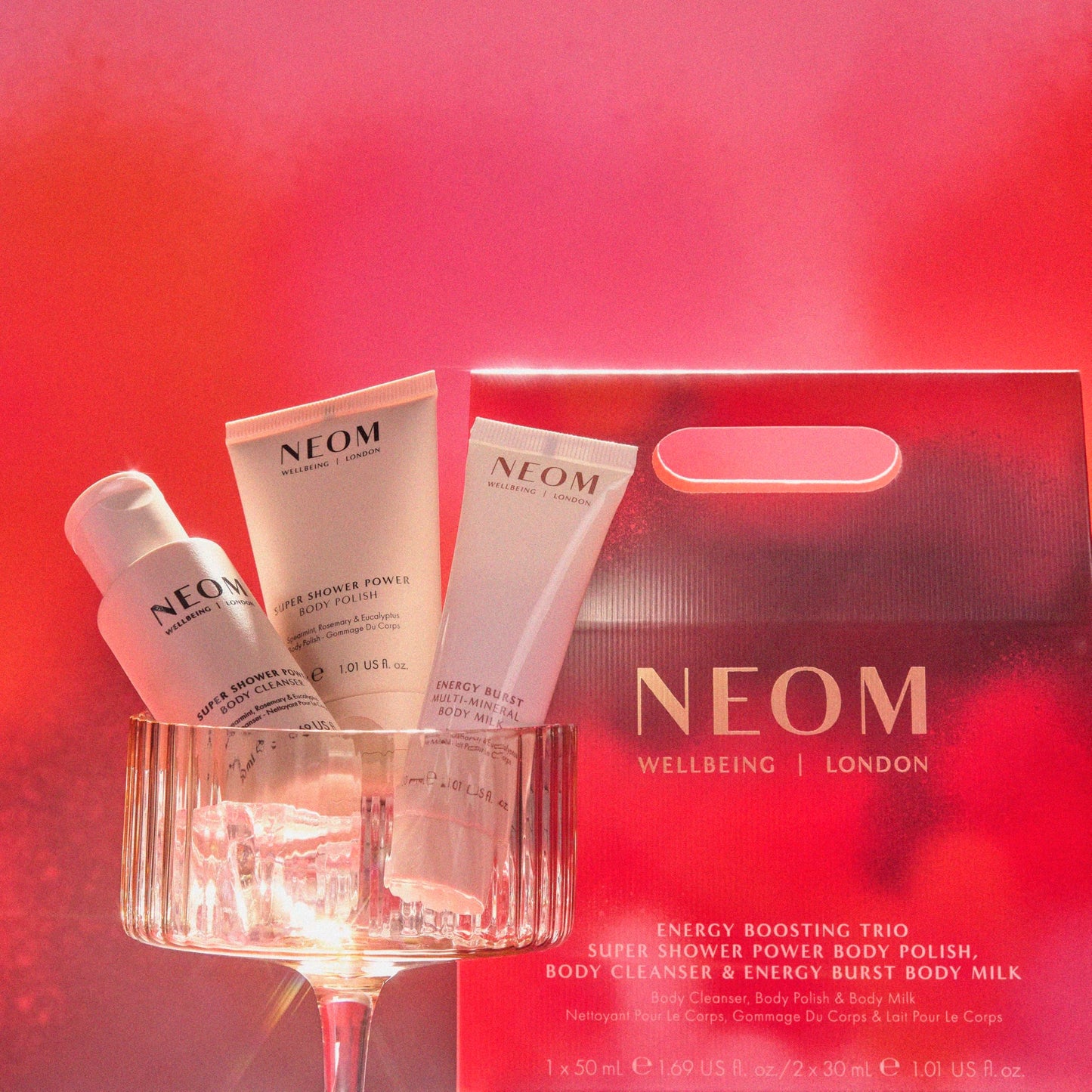 NEOM - Energy Bursting Trio Gift Set I Mothers Day Gift
