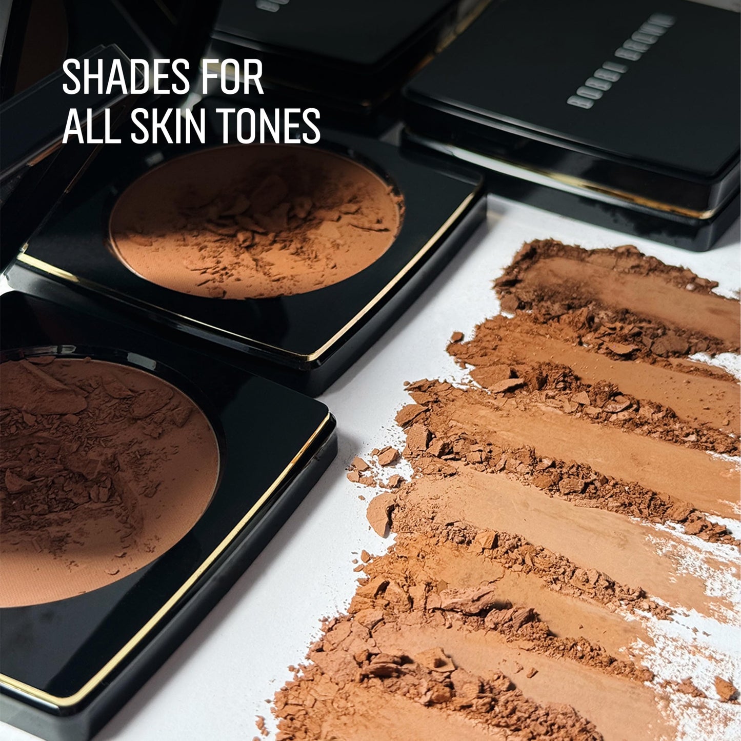 Bobbi Brown Bronzing Powder | Matte Finish Face Bronzer for Natural-Looking Warmth and Contour with Coconut Oil | For All Skin Tones and Complexions, Light, 0.32 Ounce