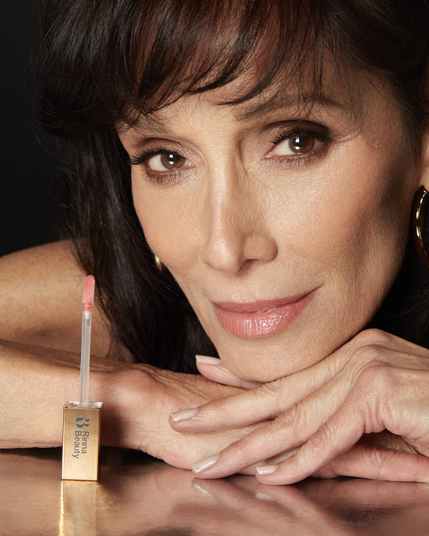 Rinna Beauty - Larger Than Life Lip Plumping Gloss - Attention Seeker - Vegan, Helps Boost Collagen, Increases Lip Volume, Elastin Production, Cruelty-Free - 1 each