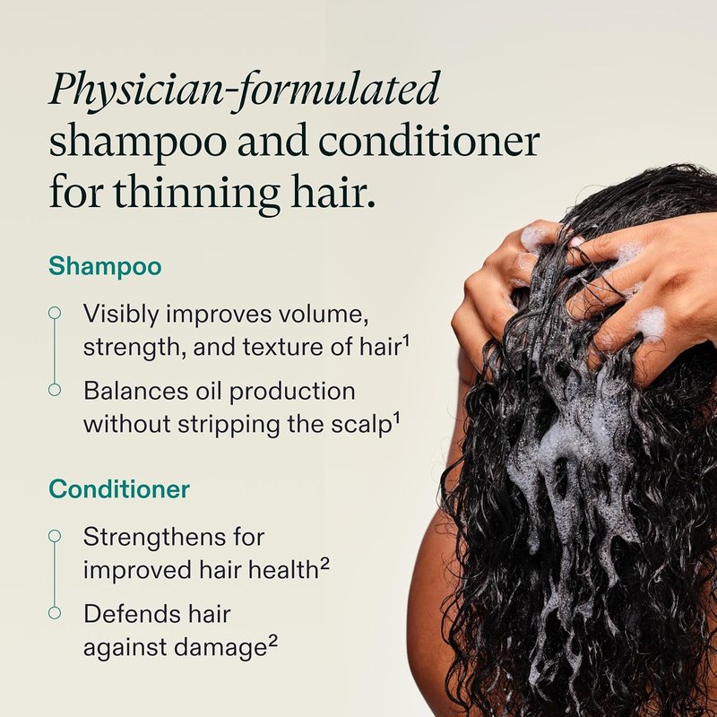 Nutrafol Shampoo - Hydrating Formula for Thinning Hair | Boost Volume & Strength, Color Safe, Sulfate Free