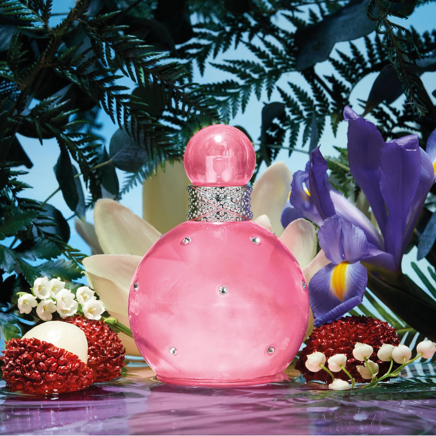Britney Spears Fantasy Sheer Eau de Toilette Spray, Perfume for Women, 3.3 Fl Oz