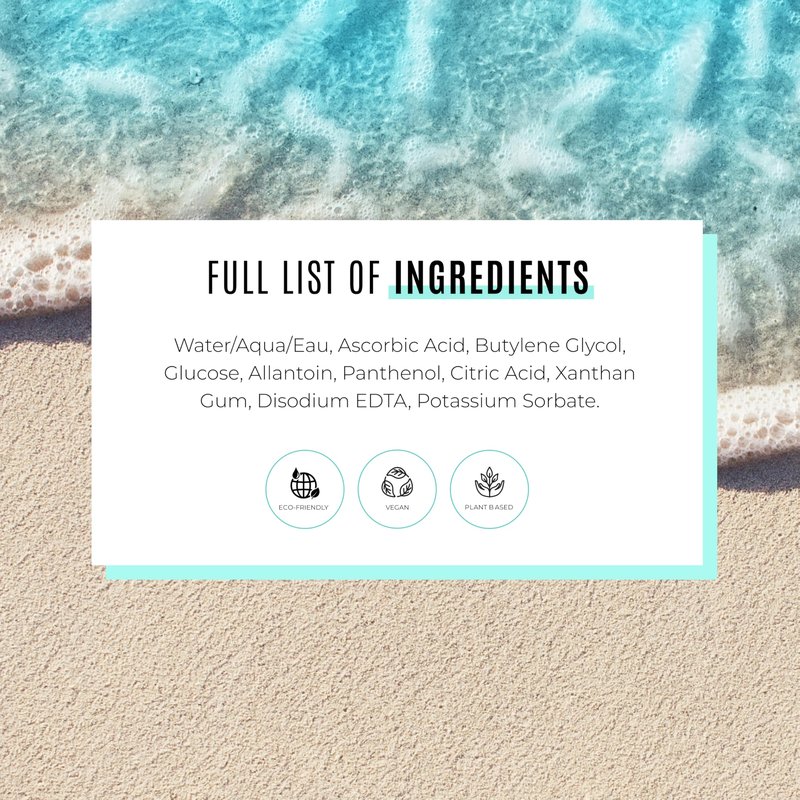 Malibu C Sensitiv C Face Serum - Vitamin C Serum for Combination & Sensitive Skin - Balances, Brightens & Protects with Ascorbic Acid, Allantoin & Pro Vitamin B5 (1 fl oz)