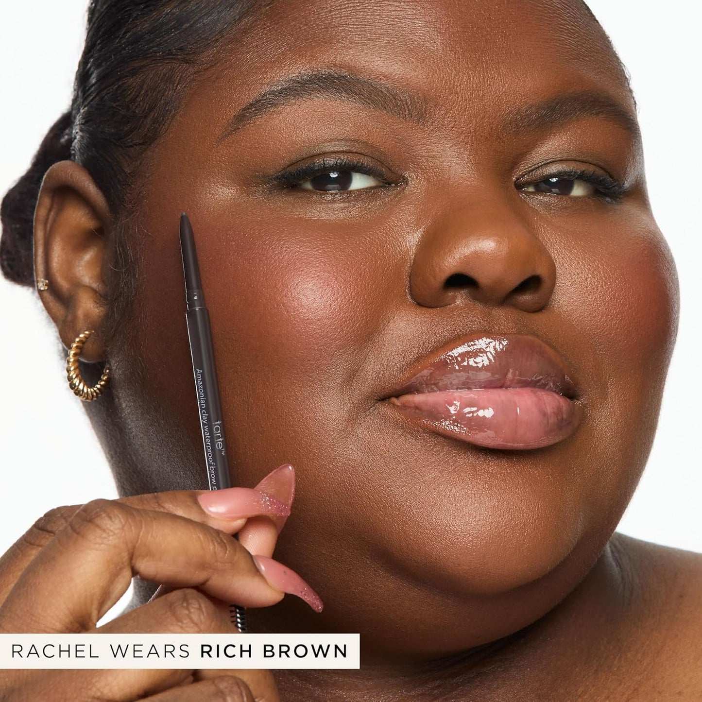 Tarte Amazonian Clay Waterproof Brow Pencil - Shape, Define & Fill Brows | Nourishing Vitamin E, Vegan & Cruelty-Free