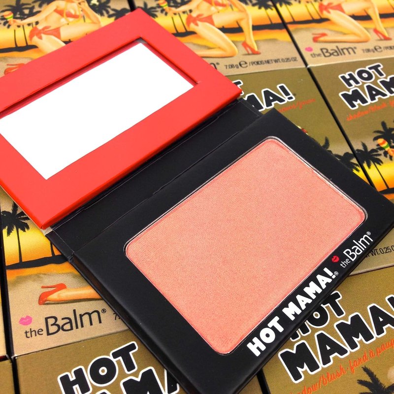 Hot Mama Blush - Versatile Peachy Pink Shade for All Skin Tones | Long-Lasting Formula