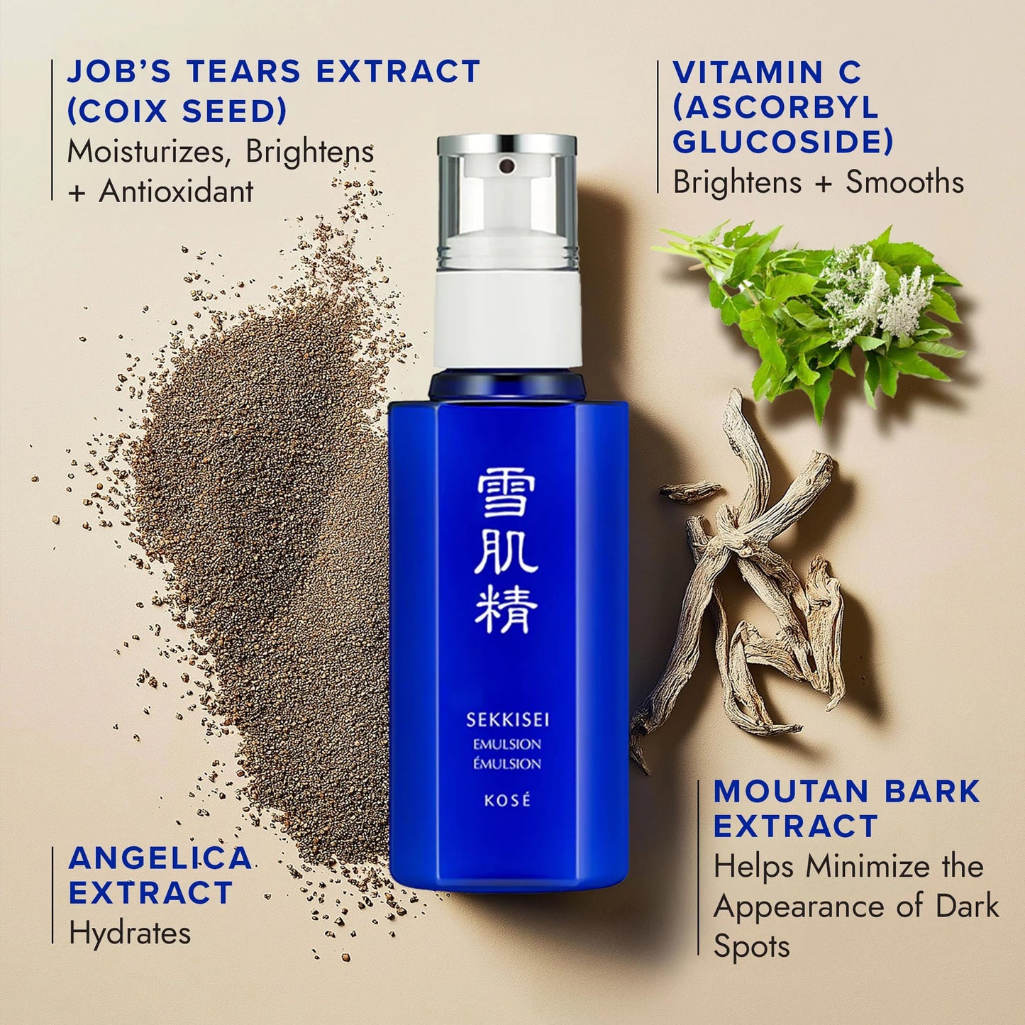 SEKKISEI Emulsion, Lightweight Hydrating Facial Moisturizer, 4.7 Ounce