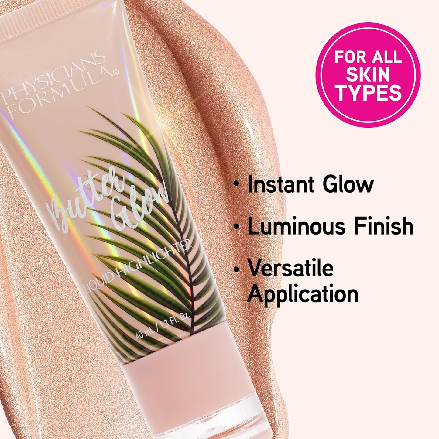 Butter Glow Liquid Highlighter - High Pigment Radiance for Flawless Skin | Illuminating Glow