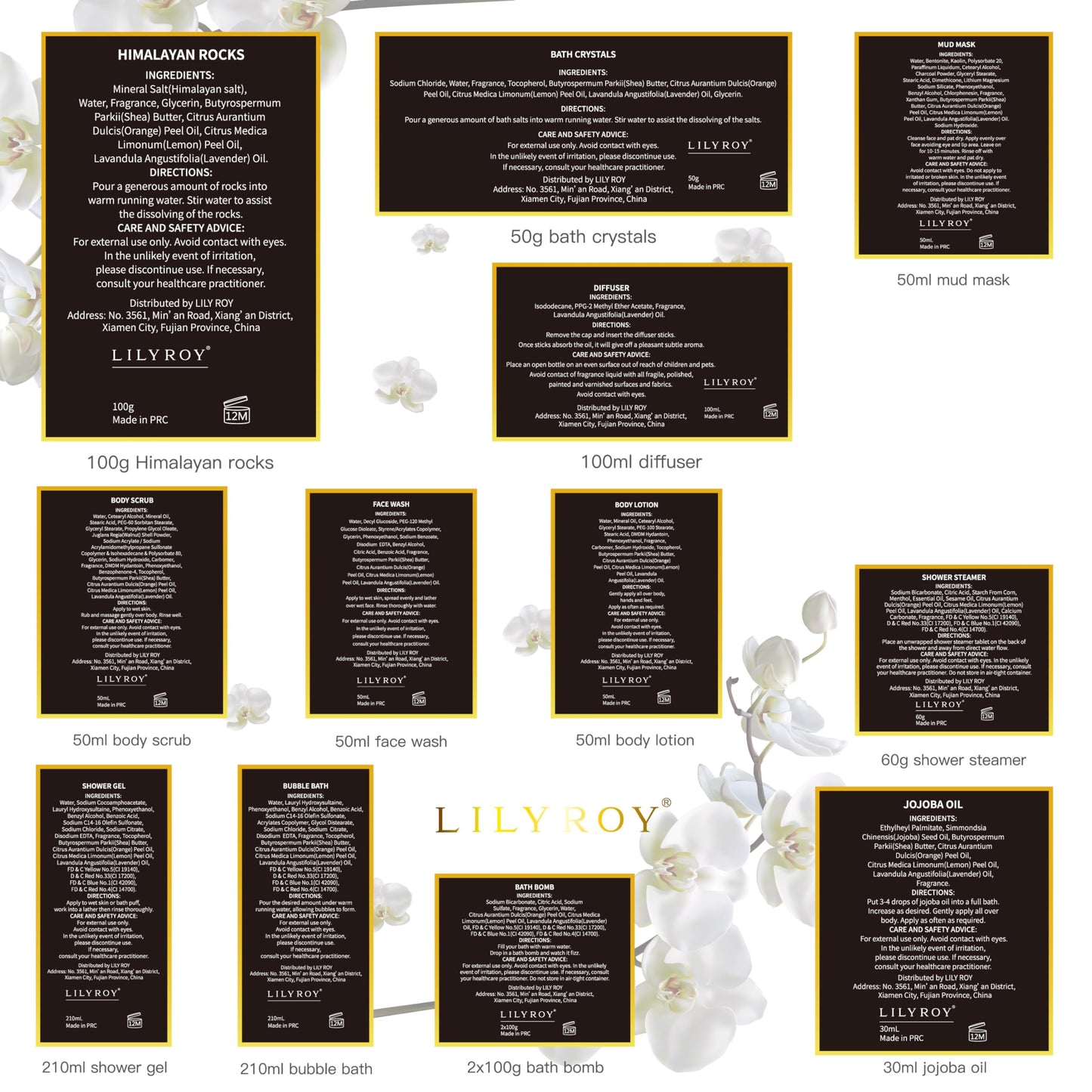 Christmas Gifts for Women and Men - 18-Piece Luxury Gold Spa Gift Set, Premium Bath Collection | Father's Day, Mothers Day Gifts, Birthday Gifts, All Occasion Ultimate Holiday Gift for Her & Him