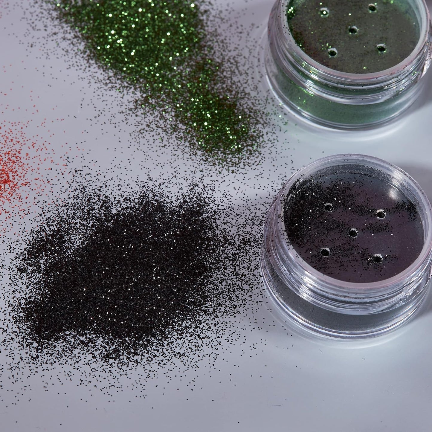 Halloween Glitter Shakers - SFX Makeup Box Set for Face, Body & Hair | 0.17g Each