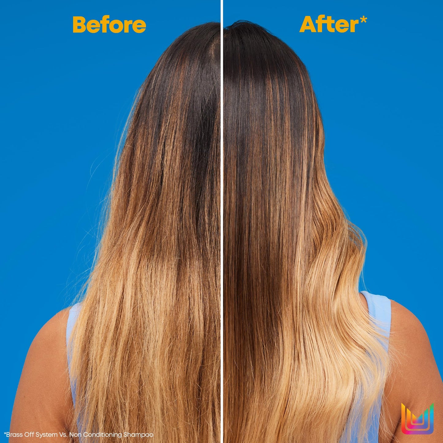 MATRIX Brass Off Blue Conditioner – For Lightened Brunettes, 33.8 Fl Oz