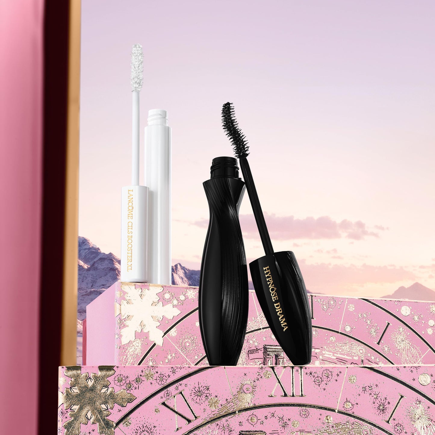 Lancôme Hypnôse Drama Mascara Gift Set - Full-size Cils Booster XL & Hypnôse Drama Mascara - Limited Edition Gift set for Women