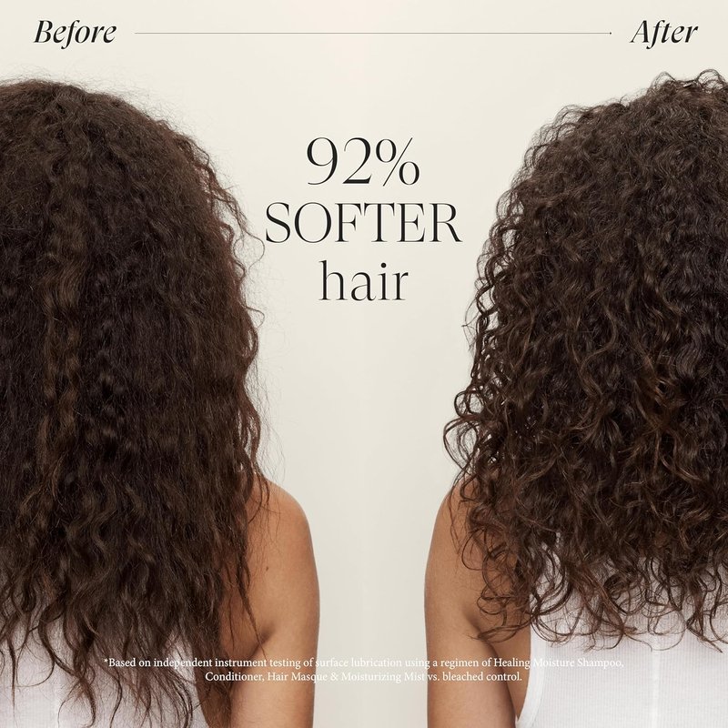 L'ANZA Healing Moisture Conditioner - Deep Hydration for Dry, Damaged Hair | Frizz Control & Color Safe