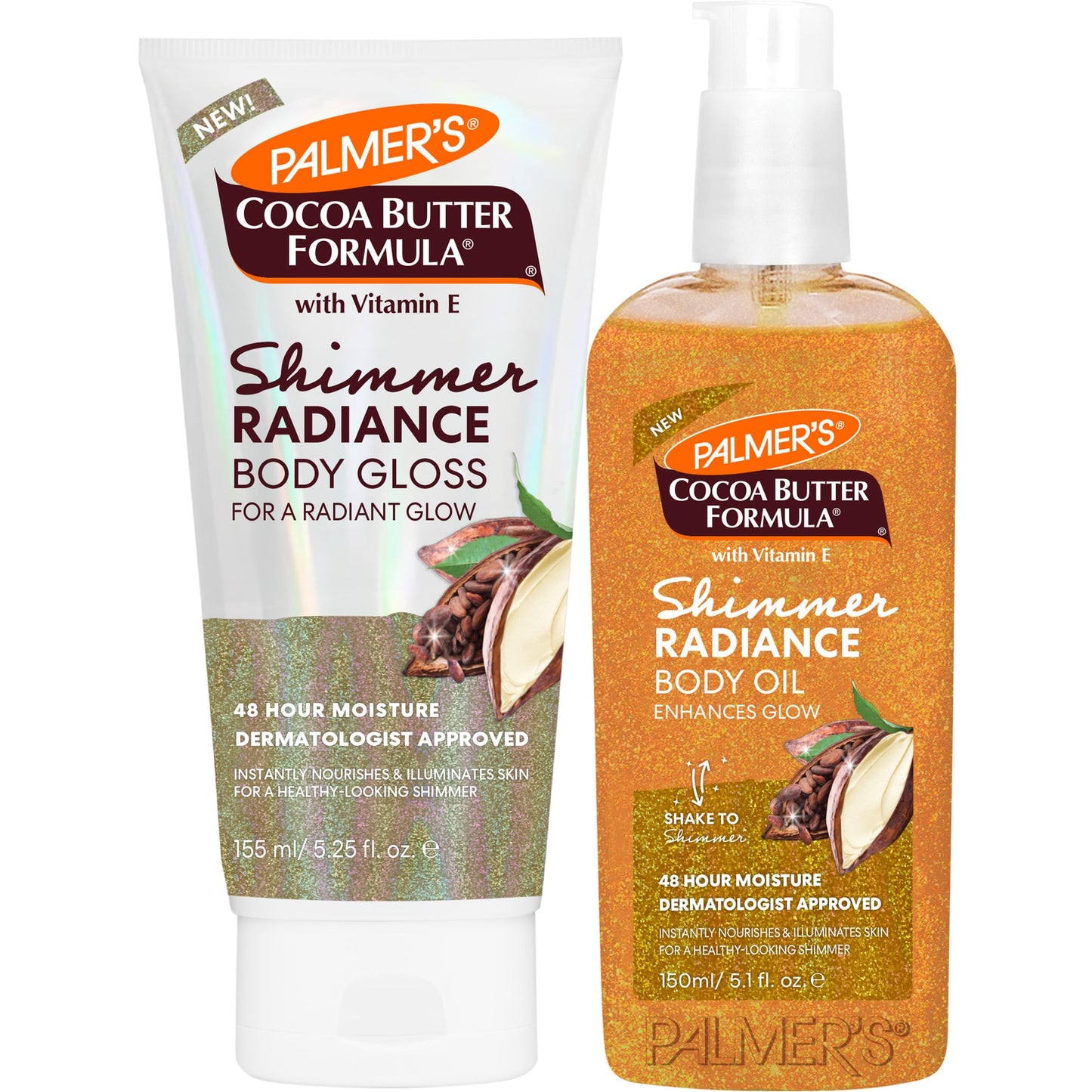 Palmer's Cocoa Butter Formula Shimmer Radiance Duo (Lotion & Shimmer Oil)