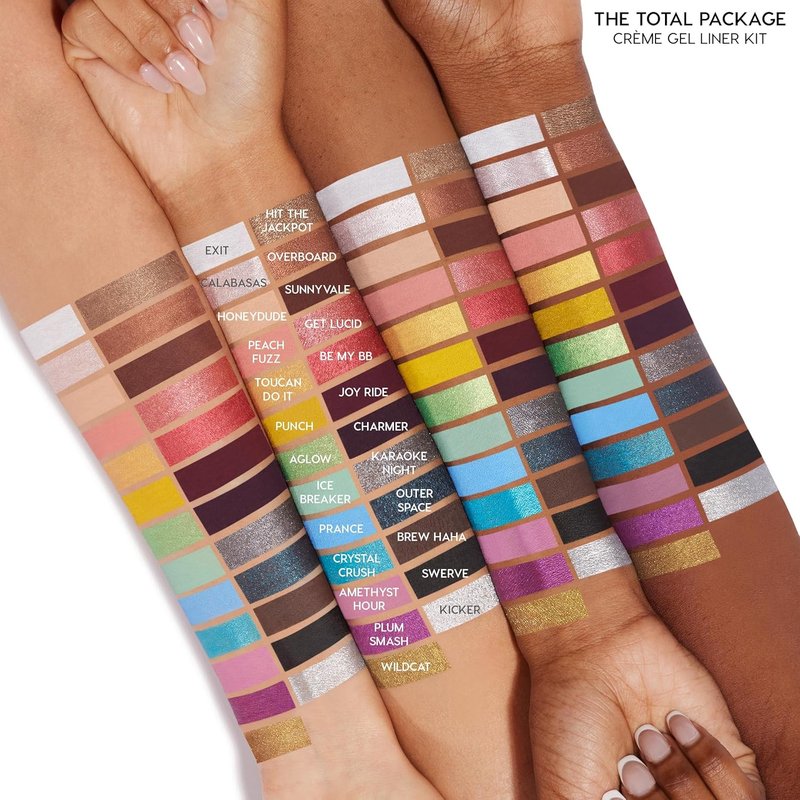 ColourPop BFF Crème Gel Liner - Waterproof High-Pigment Eyeliner Pen for 18-Hour Wear | Sunnyvale (0.01 oz)