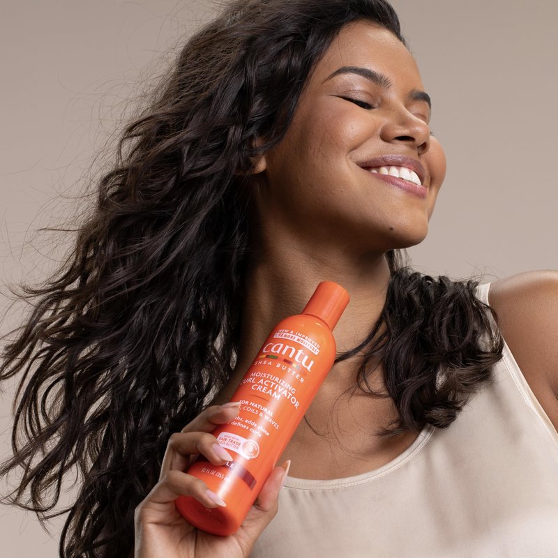 Cantu Shea Butter for Natural Hair Moisturizing Curl Activator Cream, 12 Fl Oz