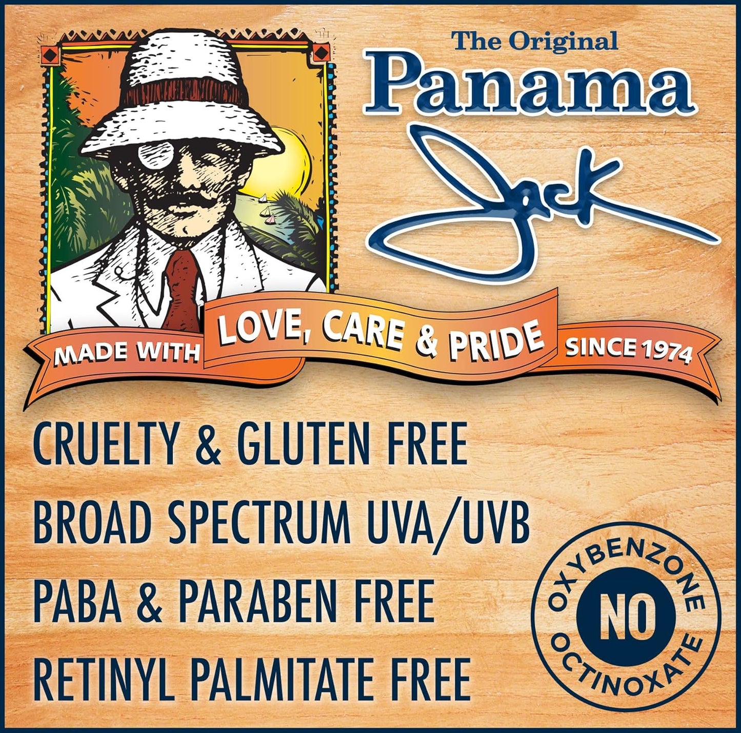 Panama Jack Sunscreen Lotion - SPF 100 Broad Spectrum UVA/UVB Protection | Non-Greasy, 3 FL OZ (Pack of 2)