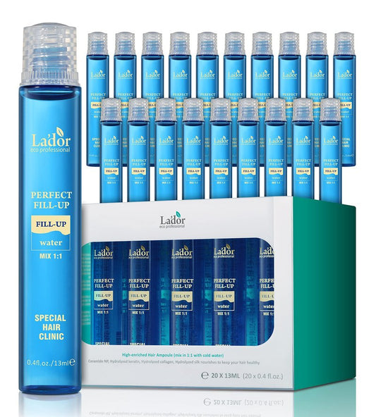LA'DOR LADOR Perfect Hair Fill-Up Intensive Keratin Deep Conditioner Hair Treatment Collagen Protein Effective Hair Mask Pack for Color Treated Dry Fine Thin Hair Care Korean