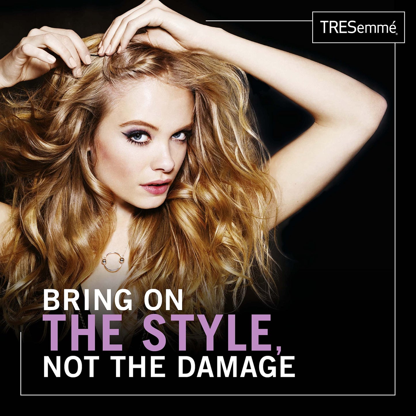 TRESemme Shampoo and Conditioner Set, Repair & Protect 7 with Biotin, Visibly Repairs 7 Types of Styling Damage and Strengthens Hair, 22 Fl Oz each