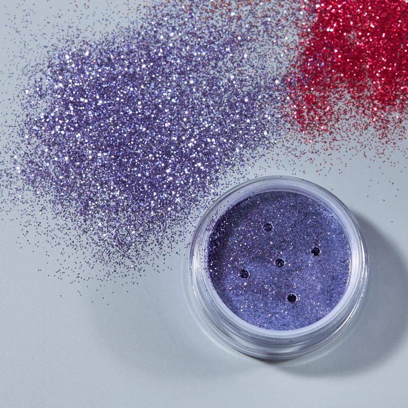 Fine Glitter Shakers by Moon Glitter – 100% Cosmetic Glitter for Face, Body, Nails, Hair and Lips - 0.17oz - Set of 6 colours