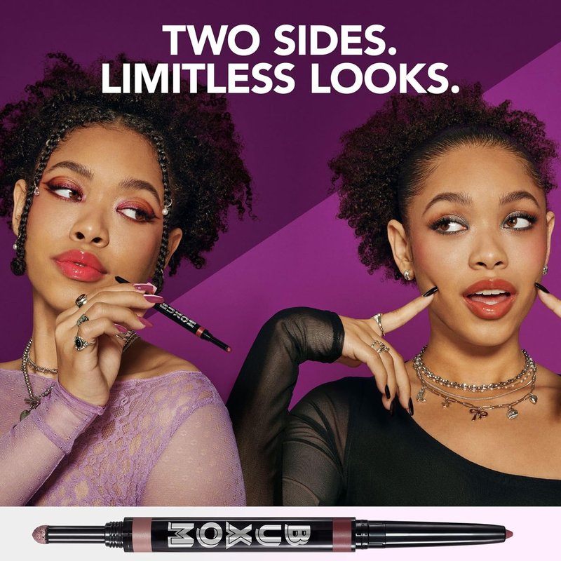 Buxom Flip Side Dual-Ended Eyeliner & Shadow Duo | Waterline-Safe, Longwear, Vegan Formula