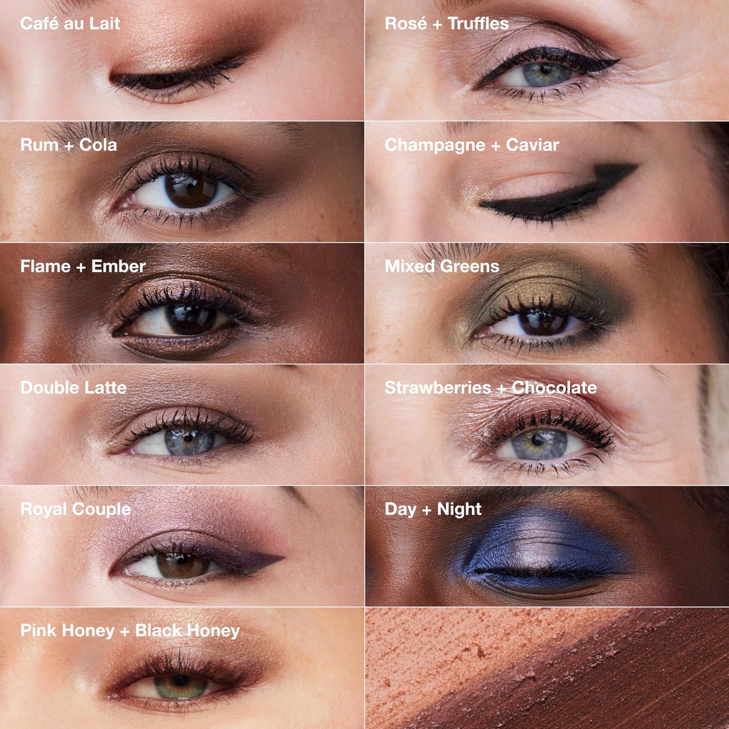 Clinique High Impact Shadow Play Shadow + Definer | Eyeliner + Eyeshadow | Crease Proof, Water Resistant + Safe For Sensitive Eyes, Café Au Lait, 1 Count