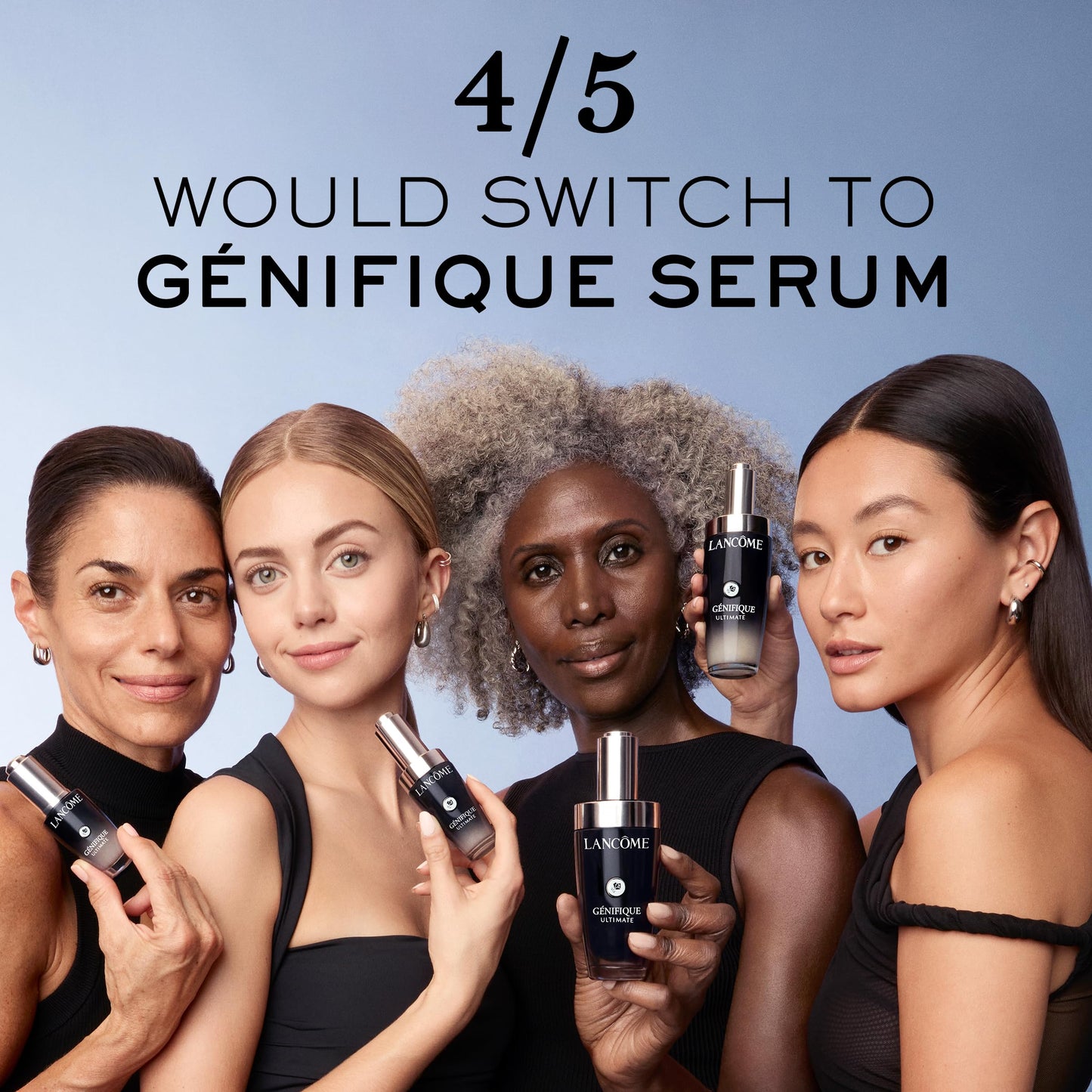Lancôme Génifique Ultimate Recovery Serum, Anti-Aging Face Serum, Advanced Skin Repair Formula, Hyaluronic Acid, Moisture Barrier Repair, Radiance & Firmness, Hydrate & Plump 1 fl. oz