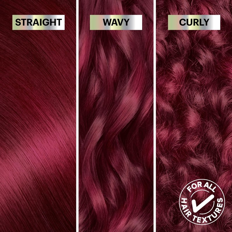 Garnier Nutrisse Ultra Color Hair Color, Permanent Hair Dye for Up to 8 Weeks of Bold, Vibrant, Fade-Resistant Results, Vegan & Cruelty-Free, RP1 Dark Intense Pink Red (Cherry Flamingo), 2 Count