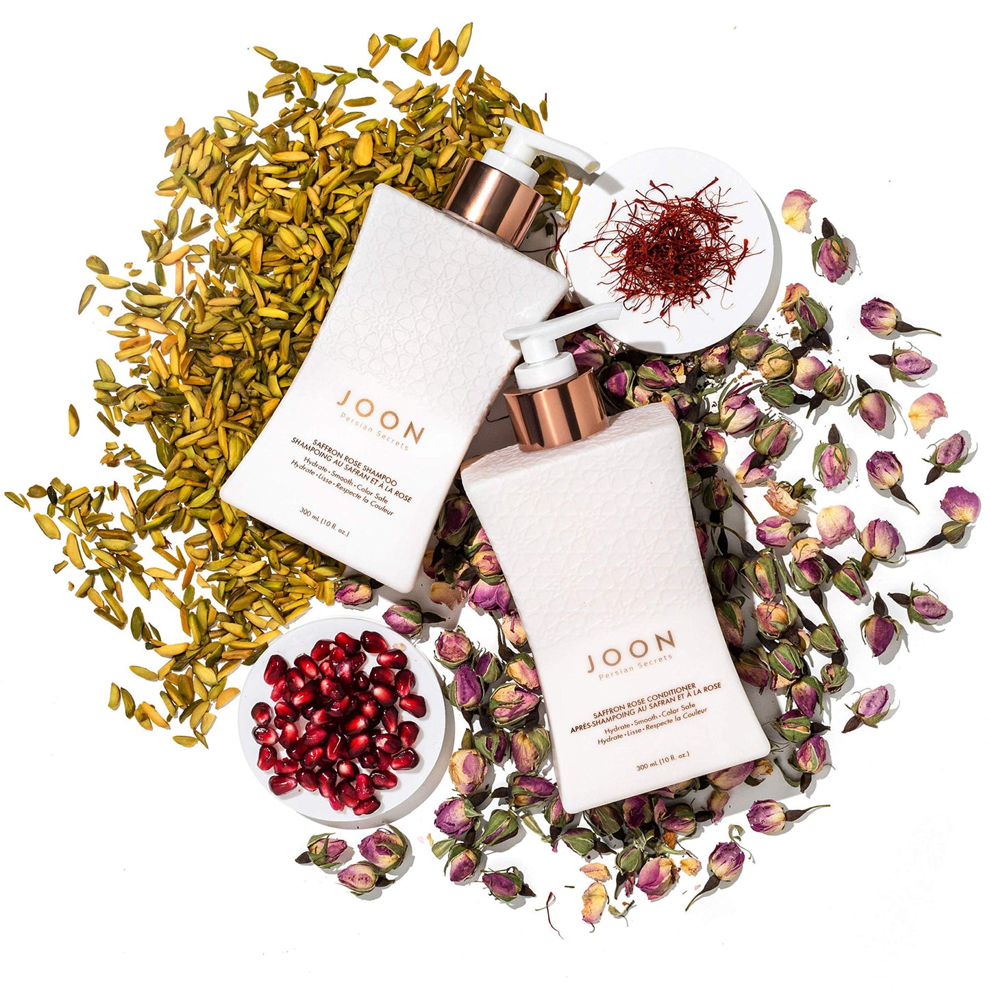 Joon Saffron Rose Conditioner + Pomegranate & Pistachio Oil, 10 Fl. Oz.