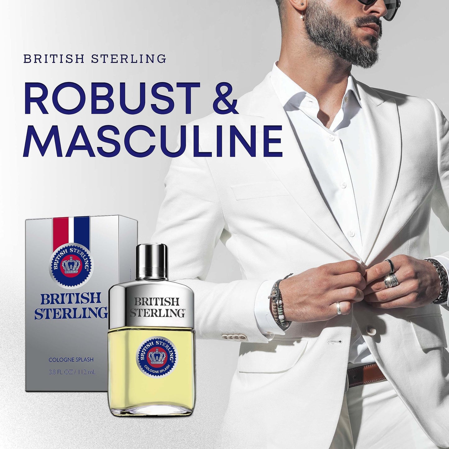 British Sterling By Dana For Men. Cologne Splash, 3.8-Ounces