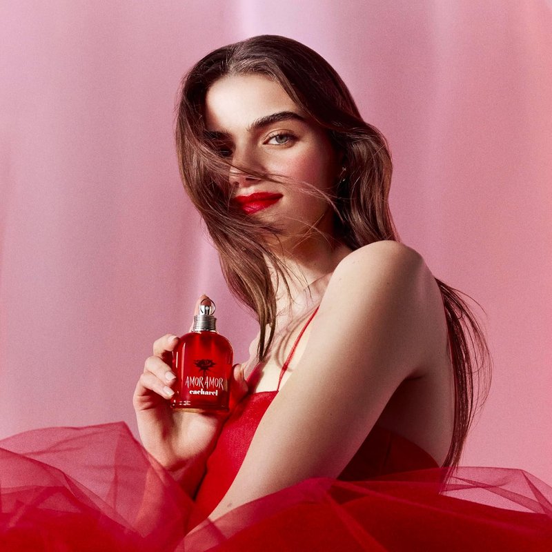 Amor Amor Eau de Toilette for Women - Fruity Vanilla & Blackcurrant Perfume | Sensual, Sweet & Romantic Fragrance
