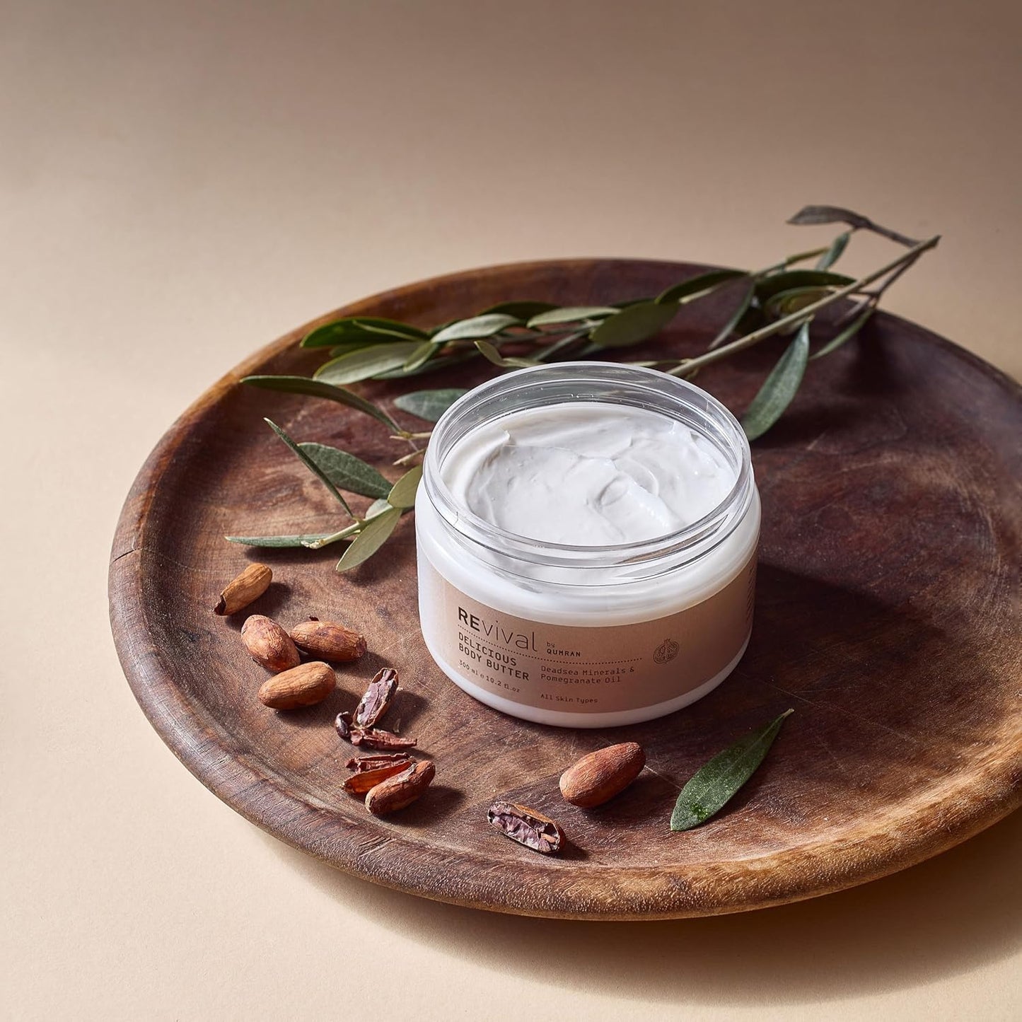 Revival Body Butter - Deeply Hydrating Cream with Dead Sea Minerals, Shea & Cocoa Butter - 300ml | 10oz