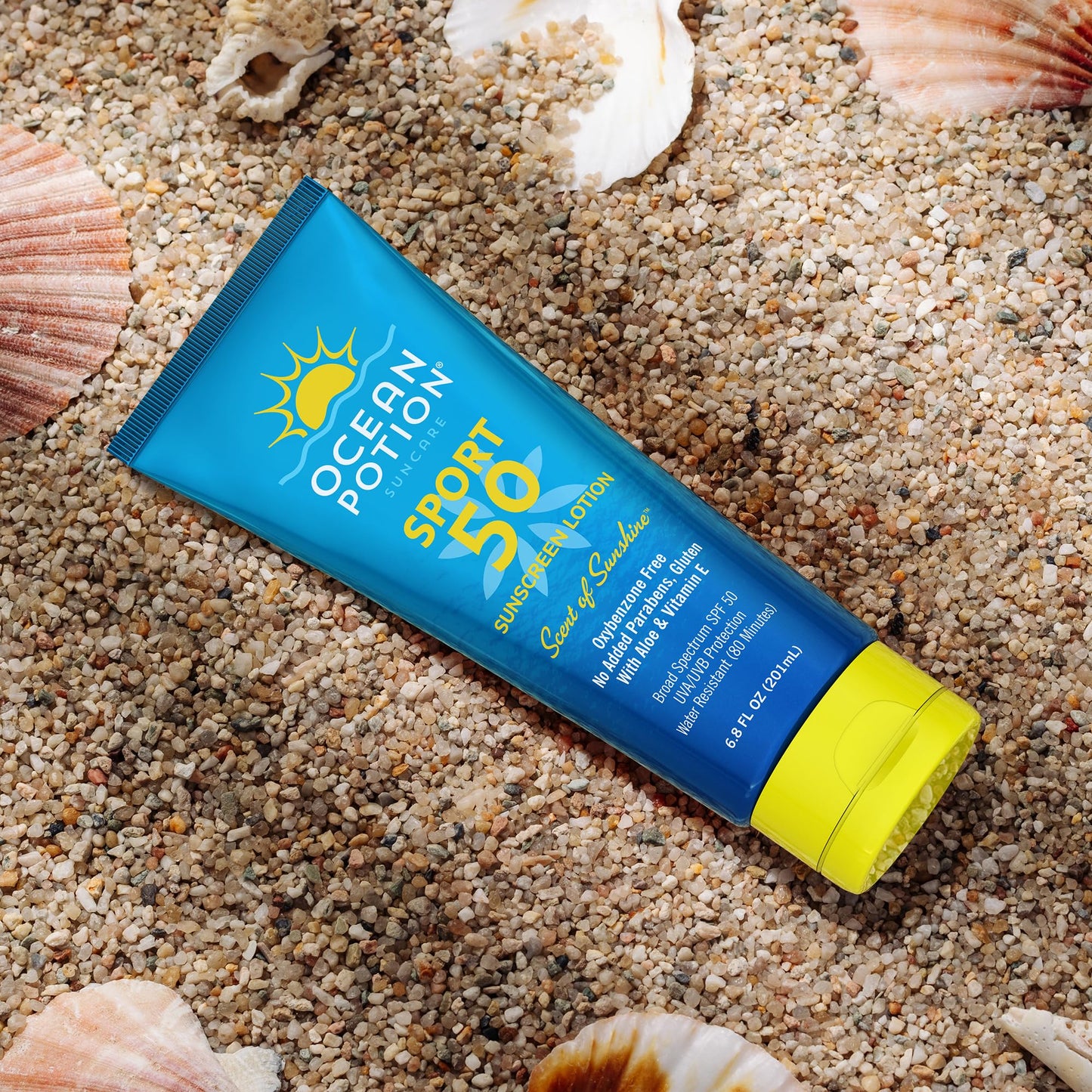 Ocean Potion Sport Sunscreen Lotion SPF#50 6.8oz (Pack of 2)