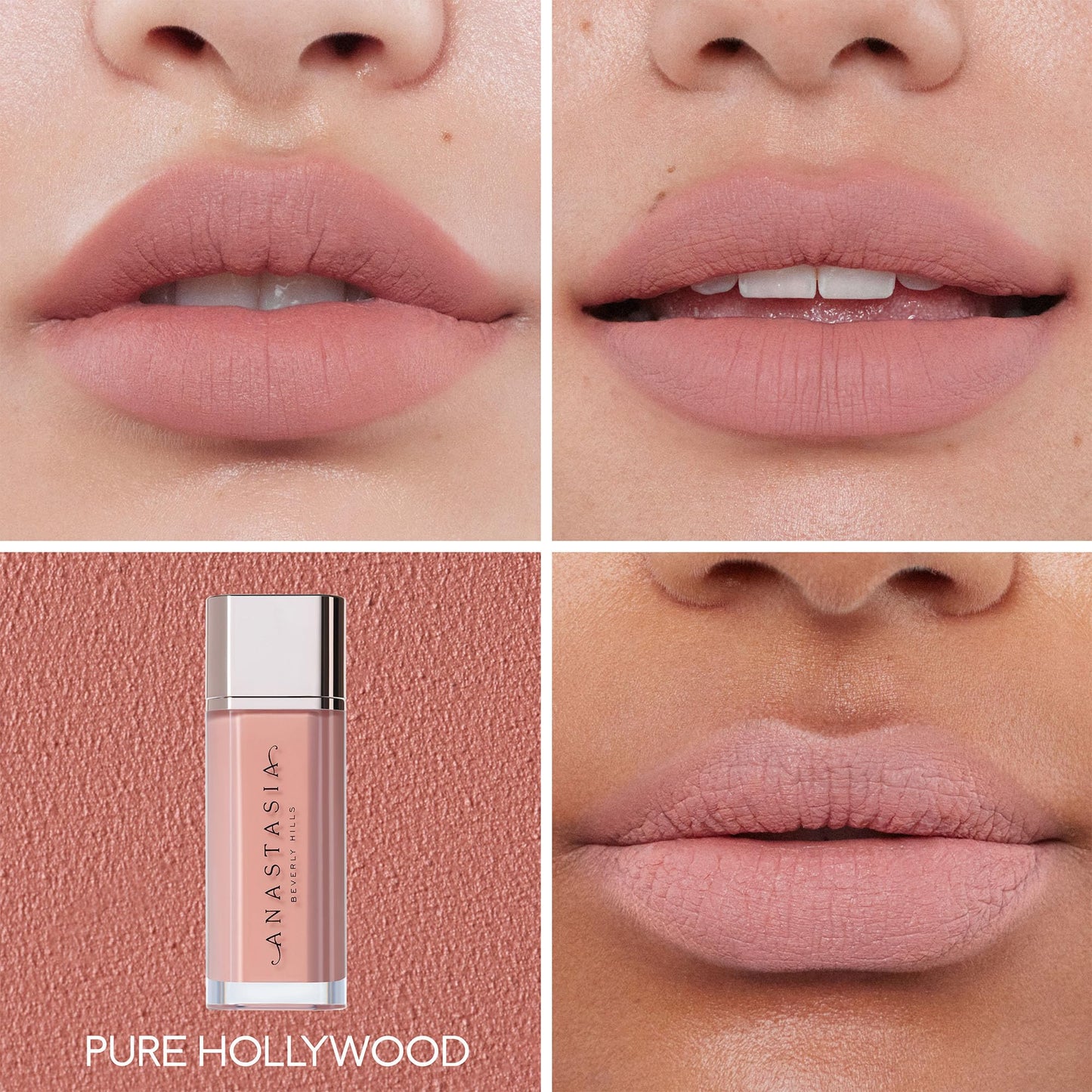 Anastasia Beverly Hills Mini Lip Velvet Duo – Travel-Size Luxury Lip Set, High-Pigment Blurred-Effect Matte Lip Colors with Velvet Finish