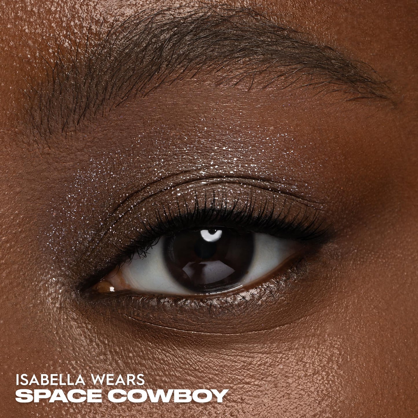 URBAN DECAY Space Cowboy Eyeshadow + Eyeliner Duo Set - Moondust Glittery Eye Shadow (Champagne Gold Silver Sparkle) - 24/7 Waterproof Eyeliner Pencil (Light Peach Shimmer + Silver Glitter)
