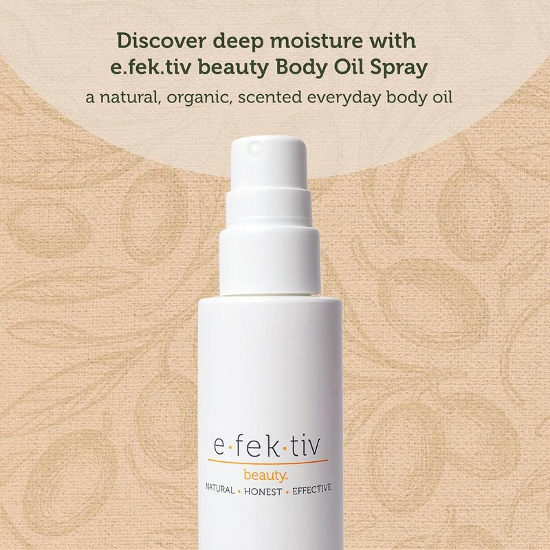Silken Body Spray with Olive Oil & Phyto Blend - Deep Moisturizing Everyday Skin Oil | Vegan, Sulfate-Free, 5 oz