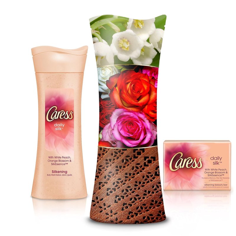 Caress Beauty Bar - Daily Silk Moisturizing Soap | 4 oz, 12 Bars (Pack of 2)